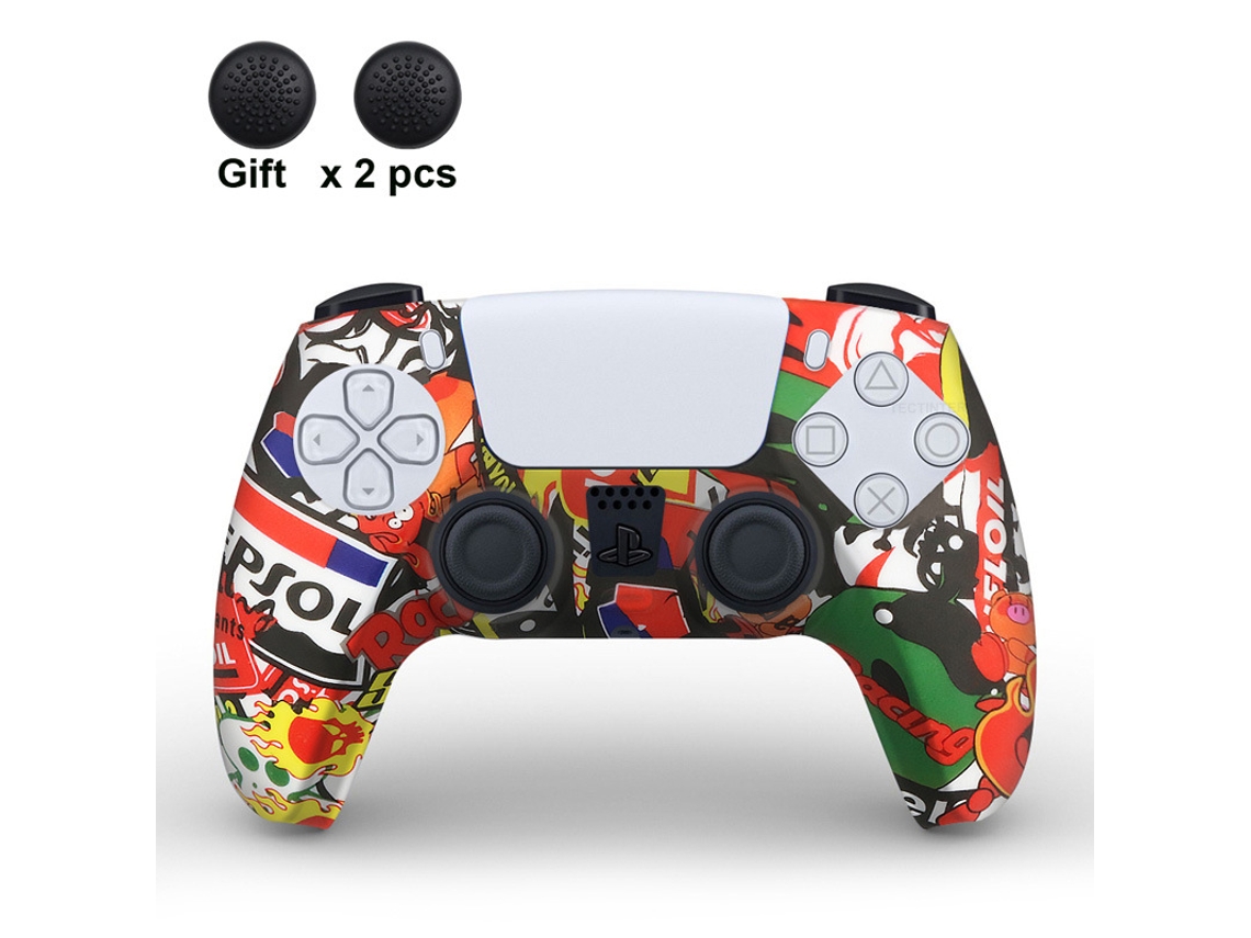 Capa de Silicone para Controle Ps5 M ps5 026 BRILVIBERA