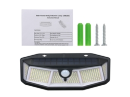 2pcs Lâmpada Solar para Jardim com Luz Branca Ip67 | S/MARCA