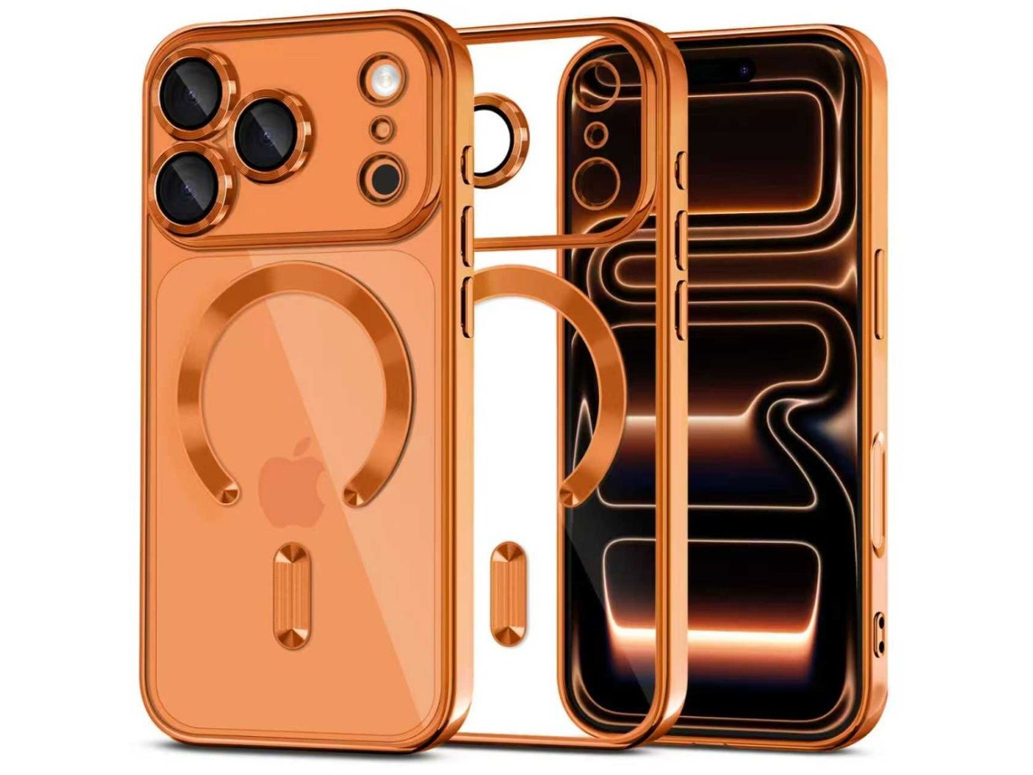 Capa Protetora Tech-protect Magflex Magsafe Para Iphone 17 Pro Com Revestimento Flexível.