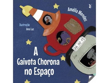 Livro A Gaivota Chorona No Espaço de Amelia Mendes (Português)