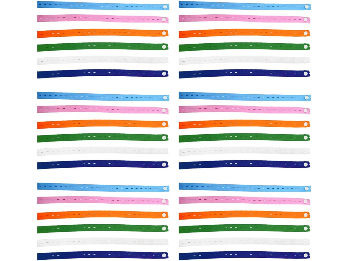 Conjunto De 30 Prendedores Lençol Coloridos E Ajustáveis, Elásticos Para Roupa De Cama, Colchas E Meias, Solução Para