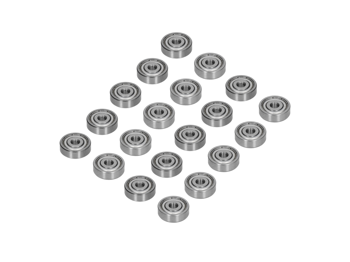 Coxim De Bola Com Groove Profundo Selado Duplo Aço