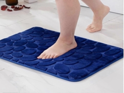 Lurelia Tapete Seixo 50x80cm Azul-escuro Espuma Memória