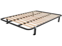 Estrado com Pés COLKOSTA Top (Preto - 183x110 cm - Metal, Madeira)