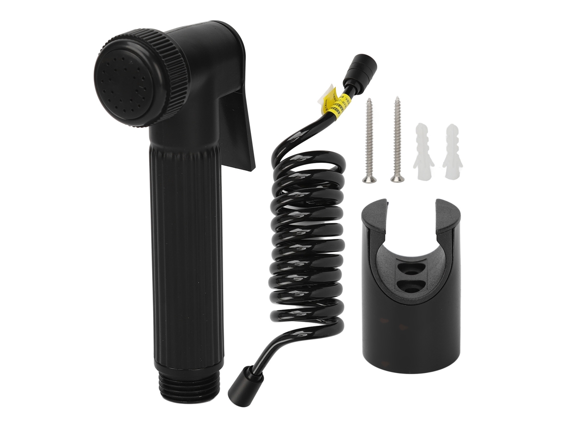 Conjunto De Bidet Portátil Com Mangueira De Mola De 2m Para Banheiro Com Pressão Ajustável E Design Ergonômico