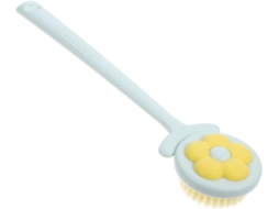 Escova De Banho Plástico Garvalon Com Cabo Longo, Escova Esfoliante Para Corpo E Costas, Ferramenta Ergonômica Para