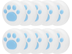 Conjunto De 10 Protetores Polegar Em Formato Pata Gato Para Joystick Rocker, Capas De Silicone Macio Com Design