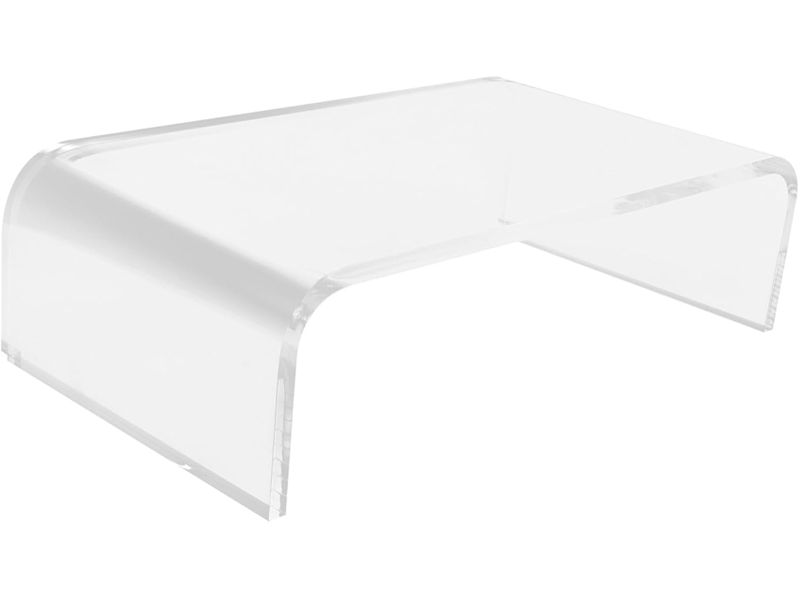 Suporte De Monitor Em Acrílico Transparente, Suporte Estável Para Tela De Computador, Ideal Para Escritório E Mesa. Suporte De Monitor Gokoco