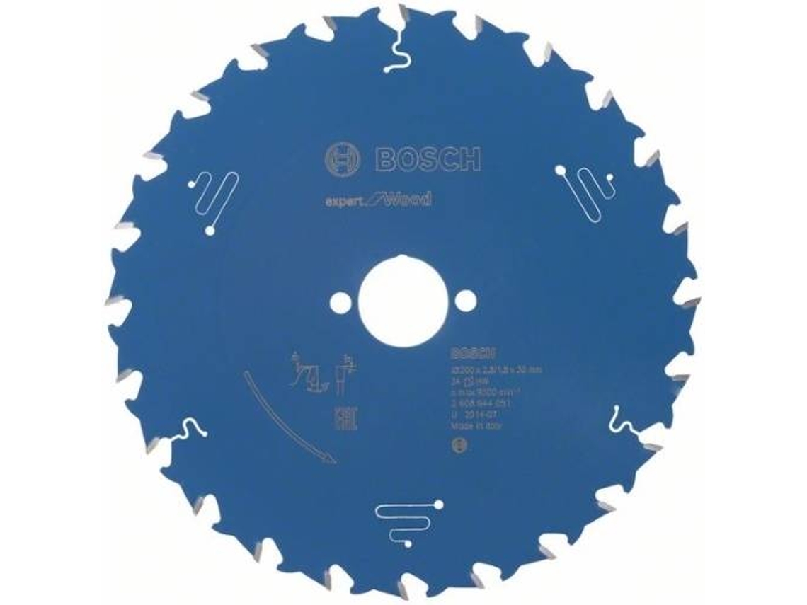Disco de Serra Circular BOSCH Expert para Madeira 200x30x2.8 mm - 24
