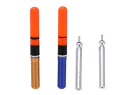 2 Isqueiros Led para Pesca Noturna Plásticos Coloridos