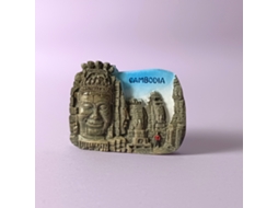 (estátua De Divindade Cambojana) Ímãs De Geladeira Asiáticos, Lembrancinhas, Coreia Do Sul, Dubai, Japão