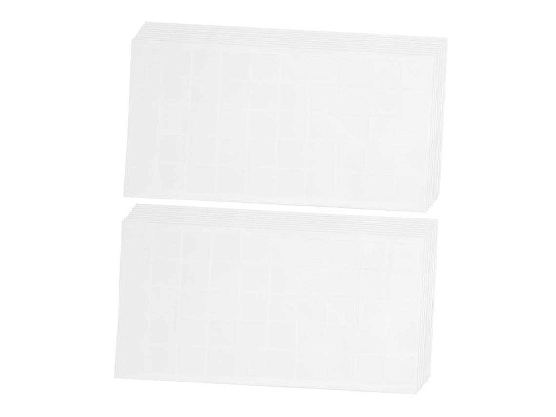 100 Adesivos Transparentes De Dupla Face