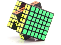 hwcubo De Velocidade 6x6 Grande 6 Cubo 6x6x6 Jogo Quebra-cabeça Preto