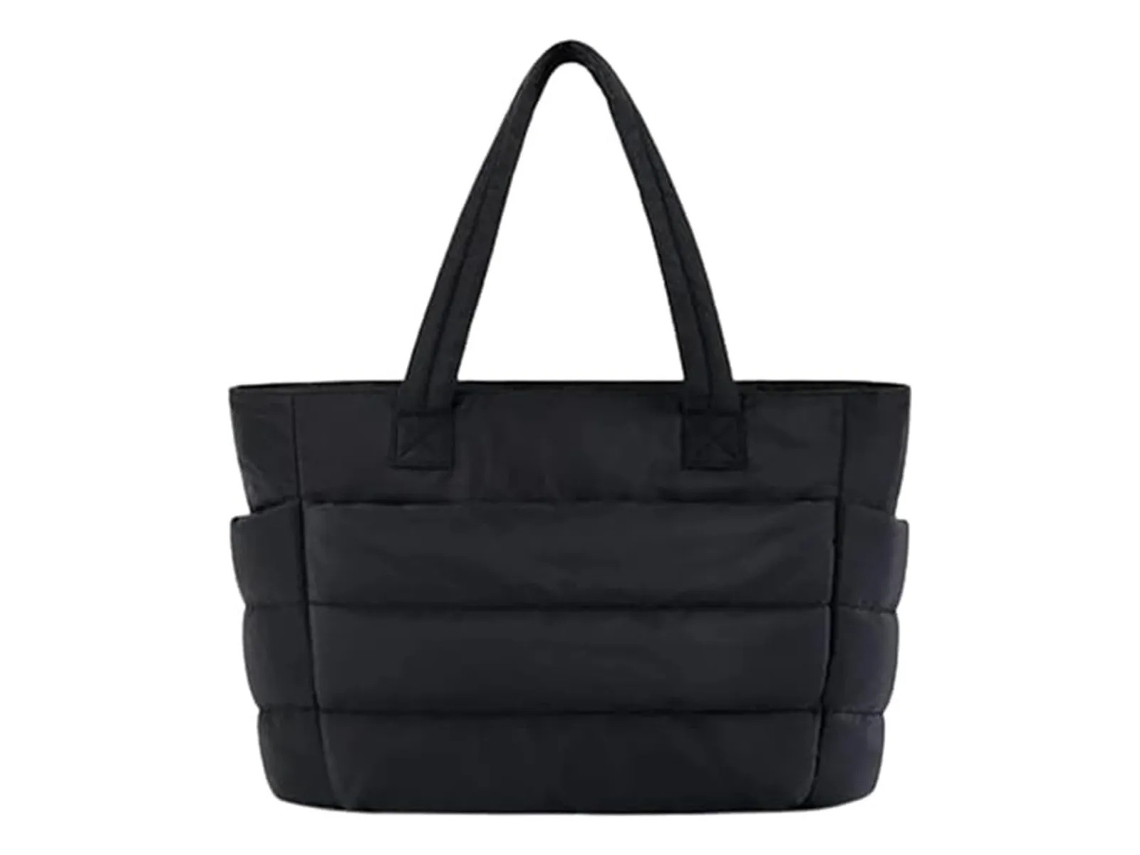 Lurelia Bolsa De Ombro Feminina Fecho De Correr Vários Bolsos Acolchoada Design Moderno Para Praia E Viagem