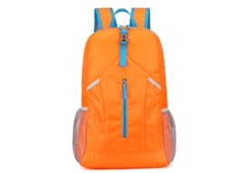 (laranja) Mochila Dobrável De 25 Litros Para Caminhadas, Esportes E Camping, Impermeável E Leve, Para Viagens, Perfeita Para Homens E Mulheres