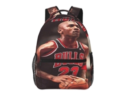 Mochila Michael Jordan T68 Para Escola E Trabalho, Leve E À Prova Dágua, Mochila Estilosa Para Estudantes E Adultos. Olysi Shop