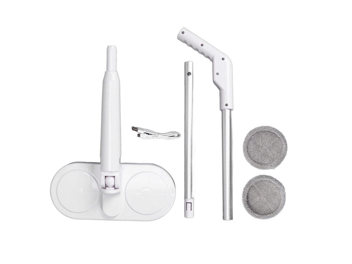 Mop elétrico sem fios para limpeza de pavimentos com carregamento USB LAXISCREED