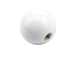 Bola Da Engrenagem Preto/branco Para Alavanca De Câmbio De Corrida Automobilística, M10x1.5/m8x1.25/m10x1.25/m12x1.25