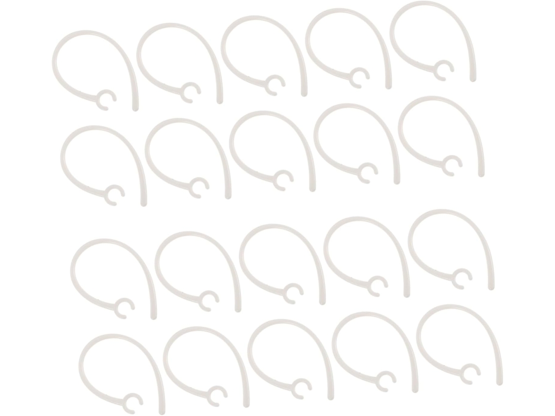Tehaux 50 Pièces Crochets D'oreille Para Écouteurs, Diamètre Intérieur 6mm,