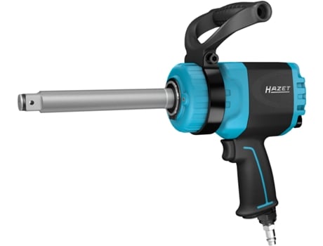 Chave de impacto HAZET 9013Lgtt Twin Turbo Eixo longo: Torque máximo de desbloqueio Nm: 3800 Nm Quadrado Sólido 3/4 Polegada 20 Mm Mecanismo Percut