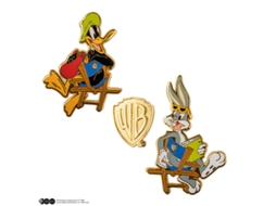 Set De 3 Pins Bugs Bunny, Pato Lucas E Wb Logo