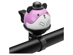 Sino De Bicicleta Para Crianças, Rotativo 360°, Cartoon, Alto E Claro, Para Meninas, Meninos E Adultos, Rosa