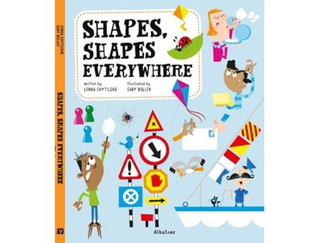 Livro Shapes, Shapes Everywhere de Lenka Chytilova (Inglês - Capa Dura)