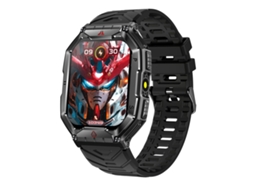 Relógio Inteligente Halinuia Modelo Kr82 (tela Colorida 2,1", Suporte Chamadas Bluetooth E Monitoramento Completo De Saúde)