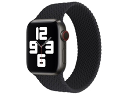 Pulseira Solo Loop de Nylon Preta Gift4me para Apple Watch Ultra 3 (182 mm e 197 mm)