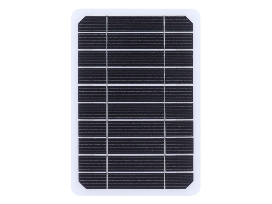 Painel De Carregamento Solar 5w5v, Feito De Silício Monocristalino, Para Carregamento Portátil Ao Ar Livre