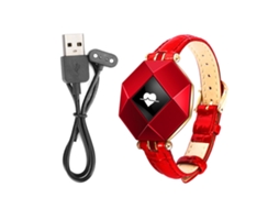 Pulseira Inteligente Feminina, Monitora Frequência Cardíaca e Sono, Ip67, Bluetooth 4.1. EOOCOO