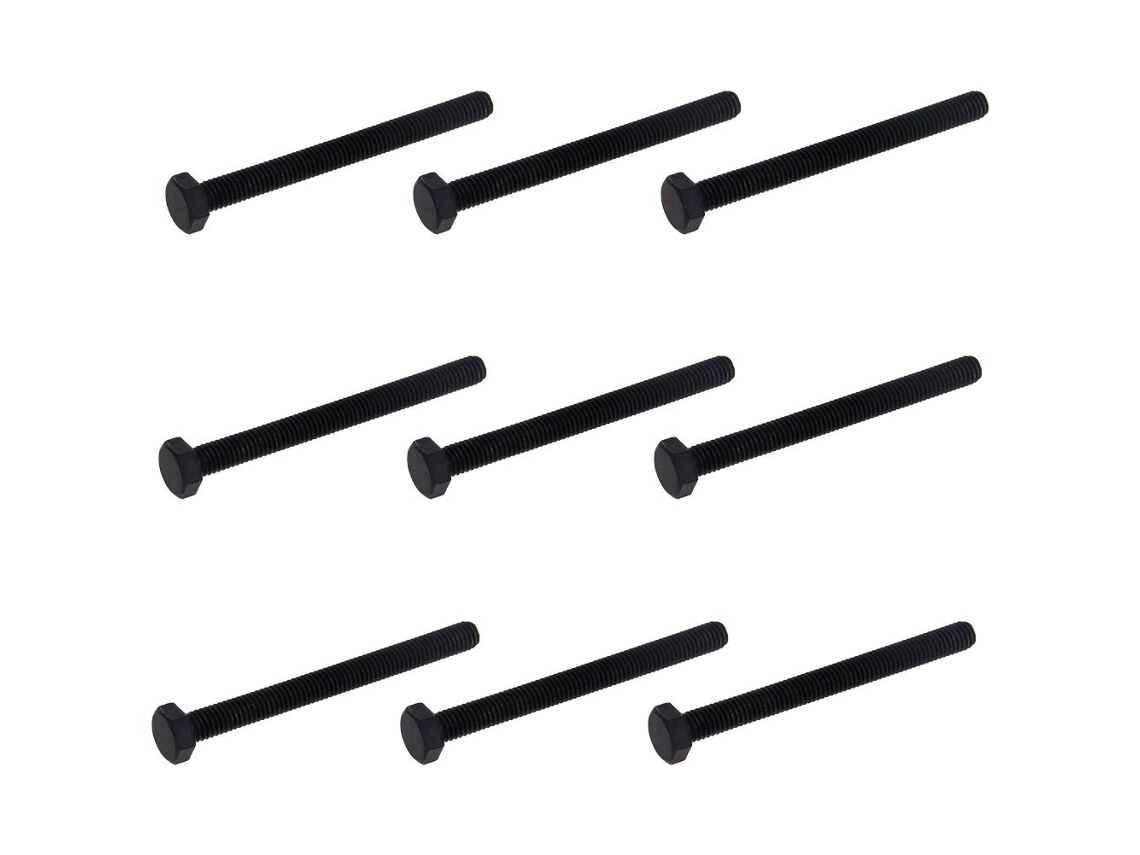Protetores externos para cabeçote sextavado M6 x 65 mm em aço carbono cinza