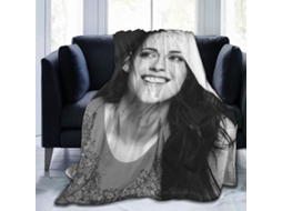 Cobertor Kristen Stewart De Flanela Ultramacio, Estampa 3d, Cobertor De Pelúcia Fofo, Decoração De Cama, Cobertor Para Sala De Est-aquaforge