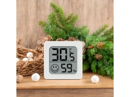 Termohigrómetro Digital Compacto Ícone Sorridente, Monitor Temperatura/humidade para Berçário, Escritório Ou Estufa STELASPLEN