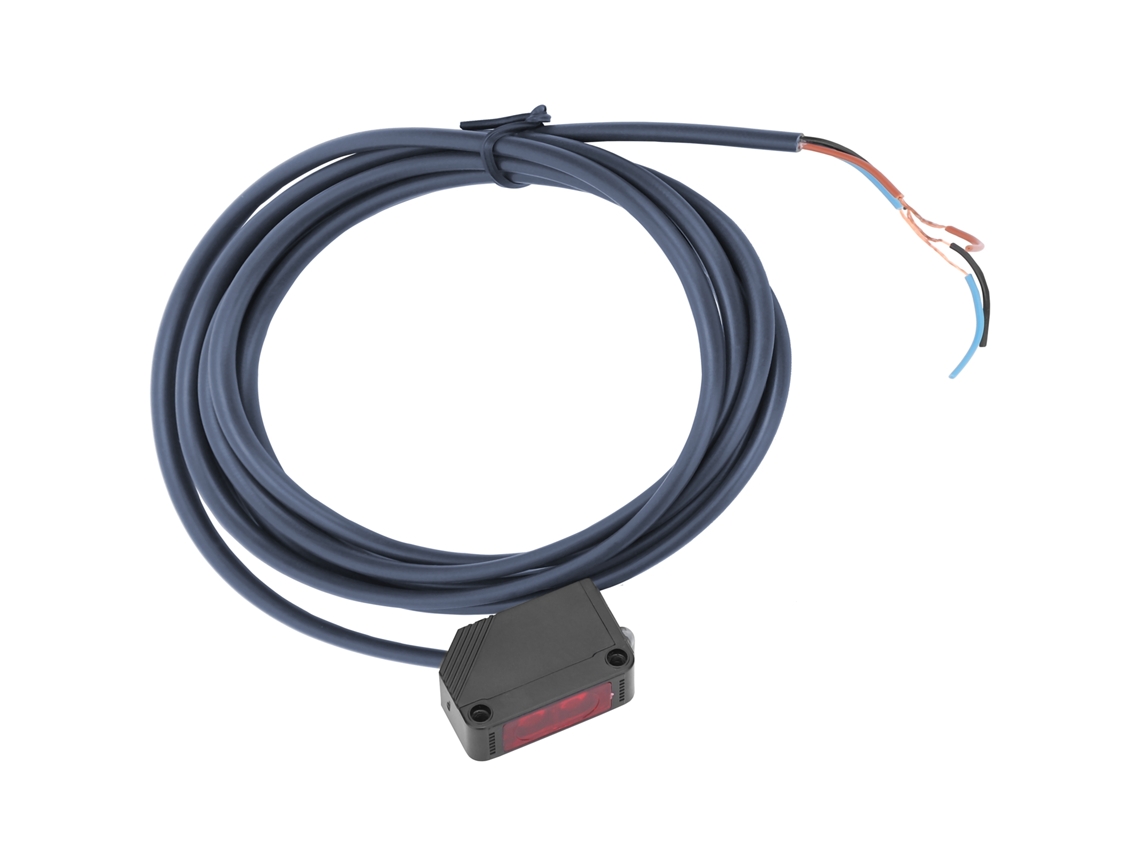 Sensor Fotoelétrico Berm E3zd62 de Feixe Passante Quadrado com Cabo Dc 12 24v | S/MARCA