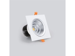 Lâmpada de Teto Nova Line LED, Recessada, À Prova D'água, 7w, 6000k, 75mm, para Banheiro, Cozinha, Sauna | S/MARCA