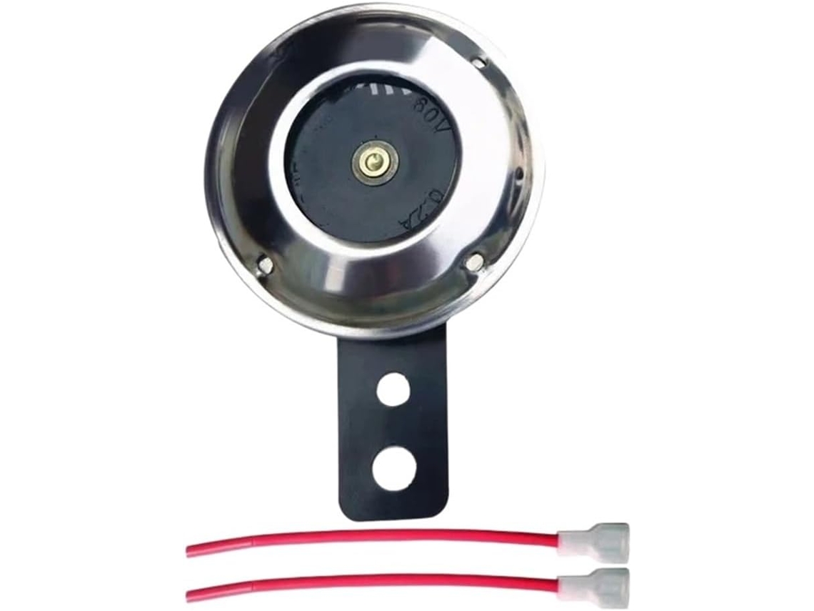 Rádio Haut-parleur Haut-parleur Chromé Para Moto E Scooter, 48v, 60v, Super Fort, Para, Ciclomotor, Dirt Atv