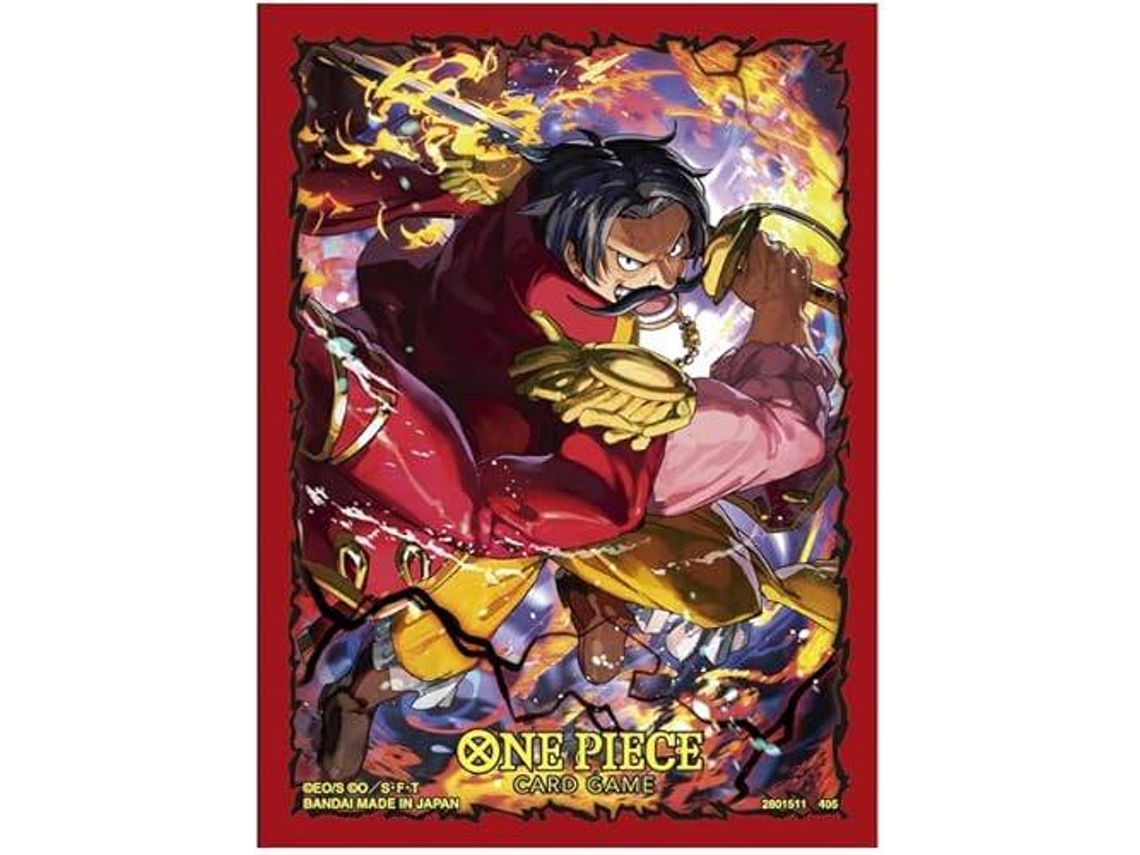 Bandai One Piece Card Game Official Sleeves Vol.12 Gold D.roger
