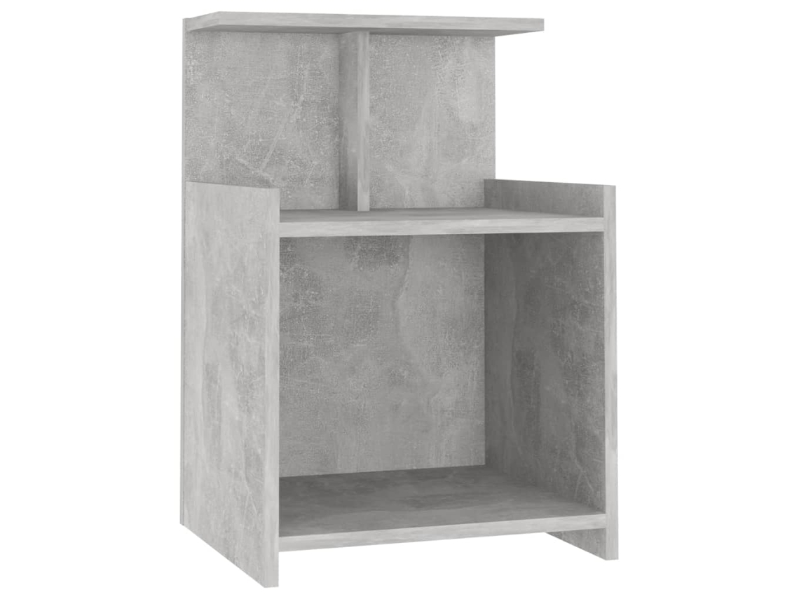 Cabeceira Mesa Madeira Derivados Cinzento Cimento MAISON EXCLUSIVE