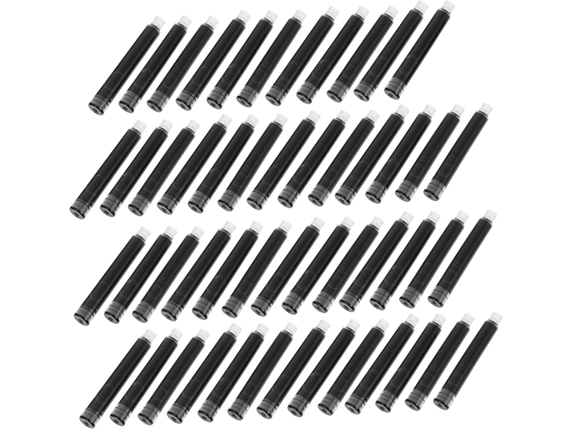 100 Caneta, para Material Escolar, Refis de Tinta para Caneta Tinteiro CHABERLU