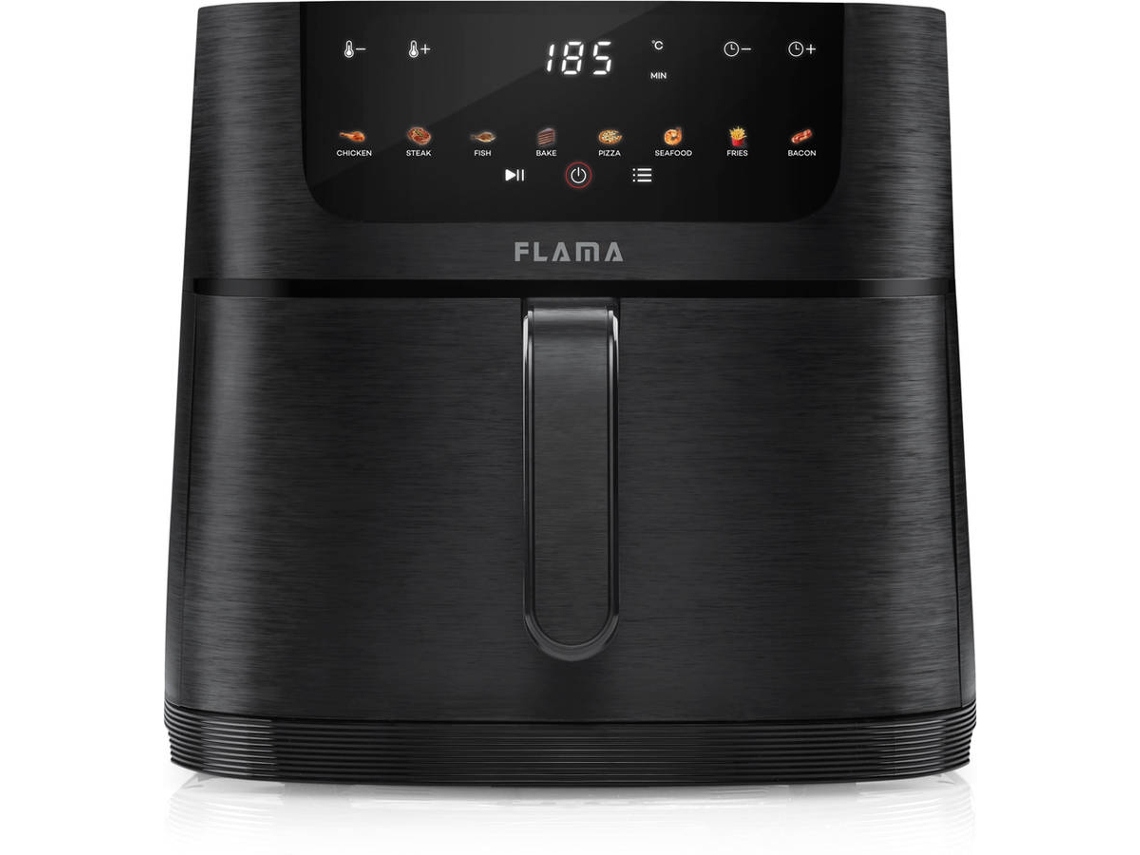 Fritadeira Sem Óleo FLAMA 648FL (8 L - Preto)