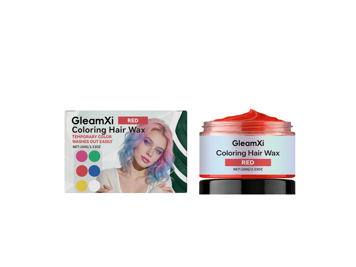 Tinta Temporária Vermelha Cabelo Alta Qualidade