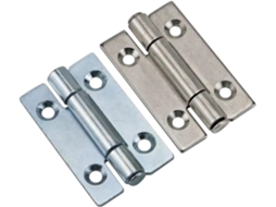 Dobradiça Quadrada De Borda Estreita Espessa Ou Porta Armário Equipamento Industrial Em Ferro Galvanizado, 1 Peça