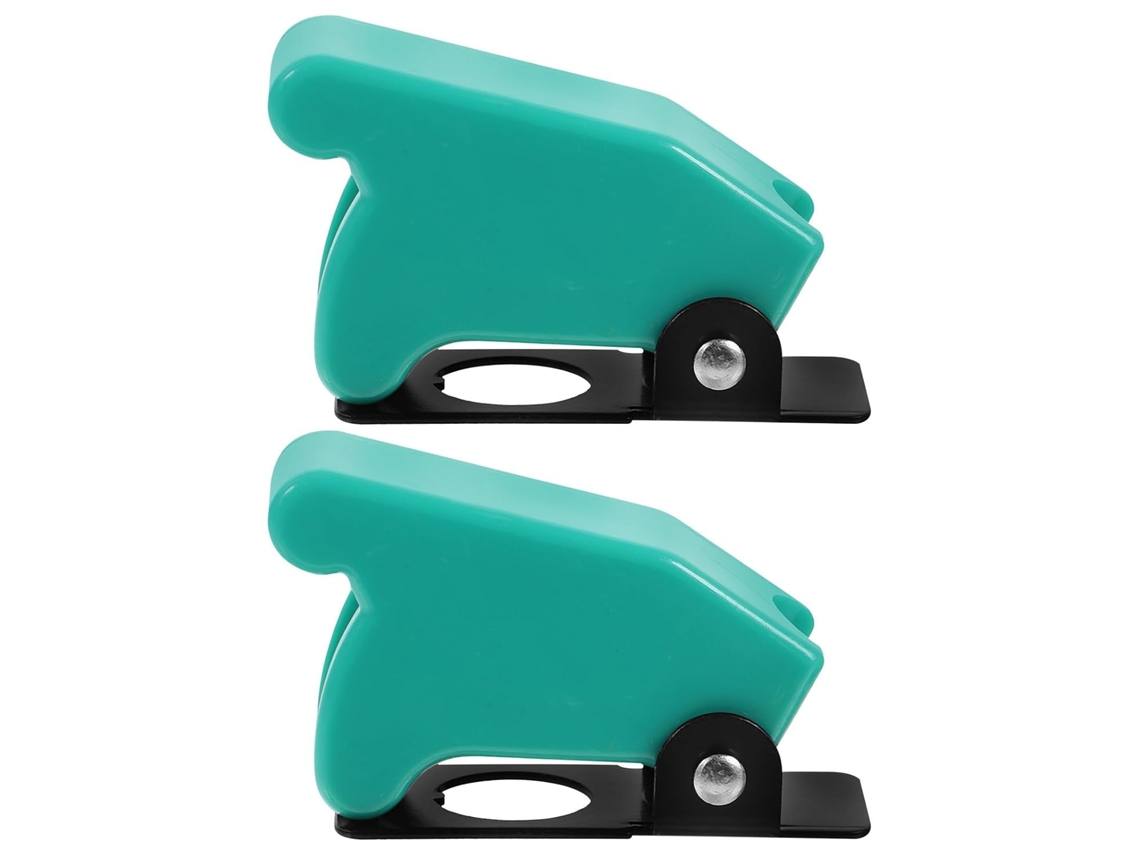 Conjunto De 2 Capas Protetoras Para Interruptores Basculantes De Plástico De 12 Mm