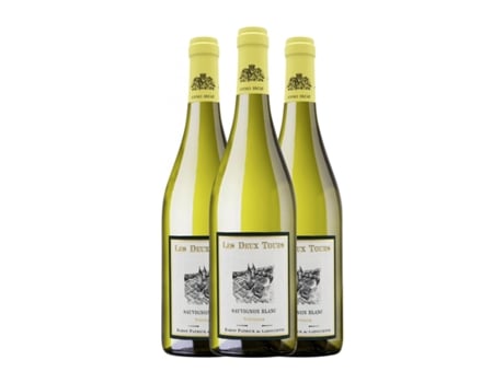 Vinho branco LADOUCETTE Les Deux Tours Sauvignon Branca Touraine (0.75 L - 3 Unidades)