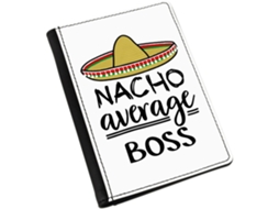 Capa para Passaporte Nacho Medium Boss Ideal para Diversas Ocasiões