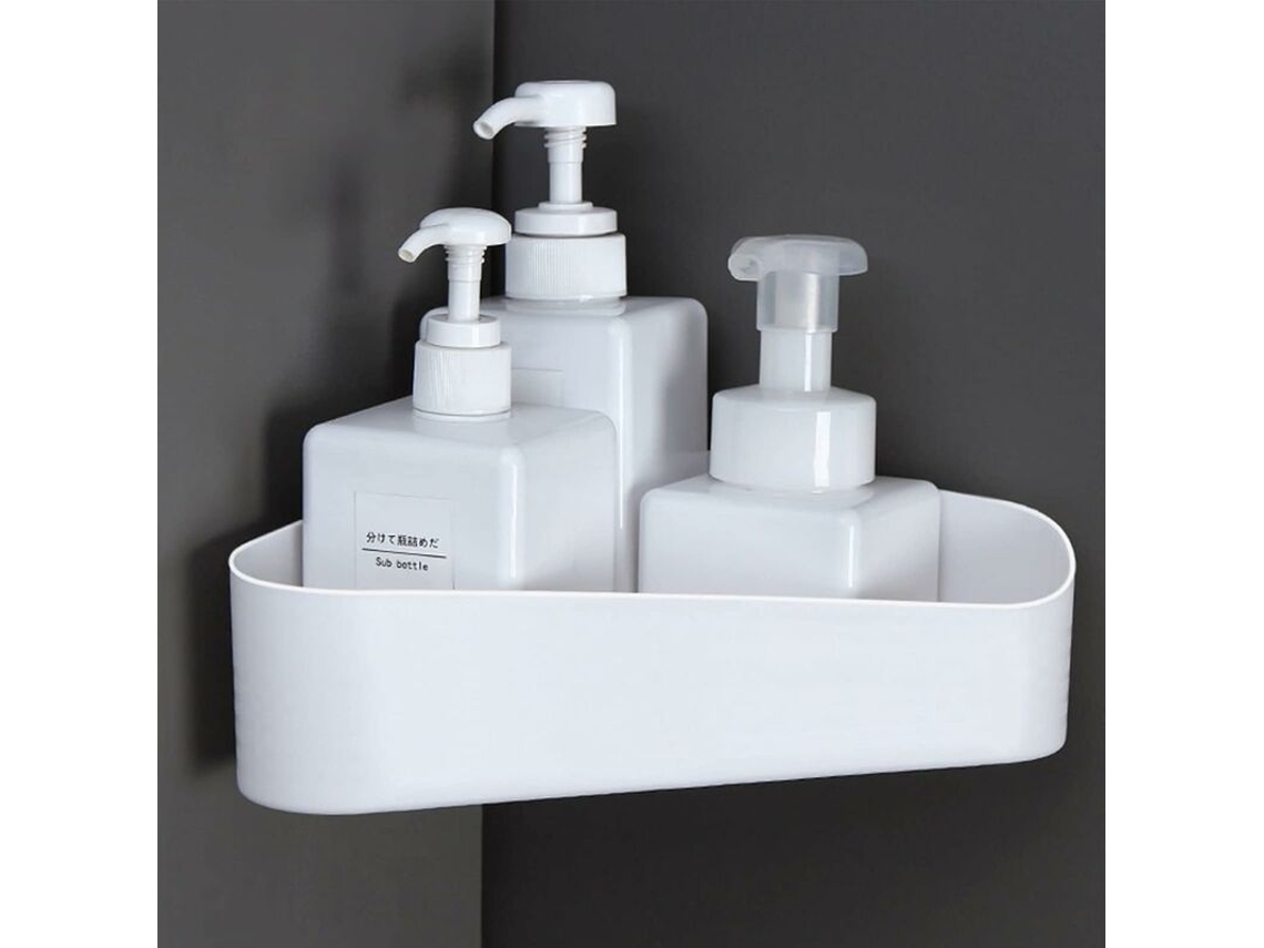 Organizador de Duche Sem Perfuração Caddy de Duche para Banho e Cozinha RNEMITERY