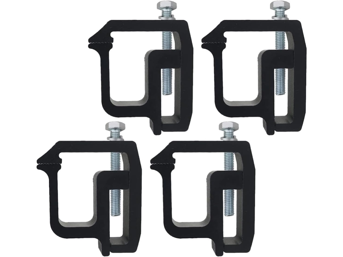 Conjunto De 4 Clipes De Fixação Em Liga Metálica Para Toldo/camping/cobertura De Caminhão