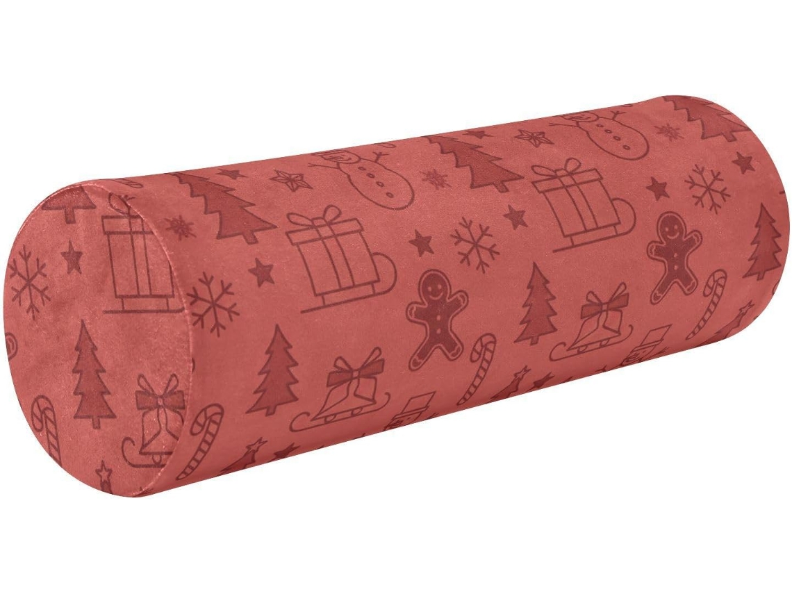 Travesseiro de Pescoço Suporte Ergonômico Fácil Limpar Ideal para Viagens, Casa e Escritório