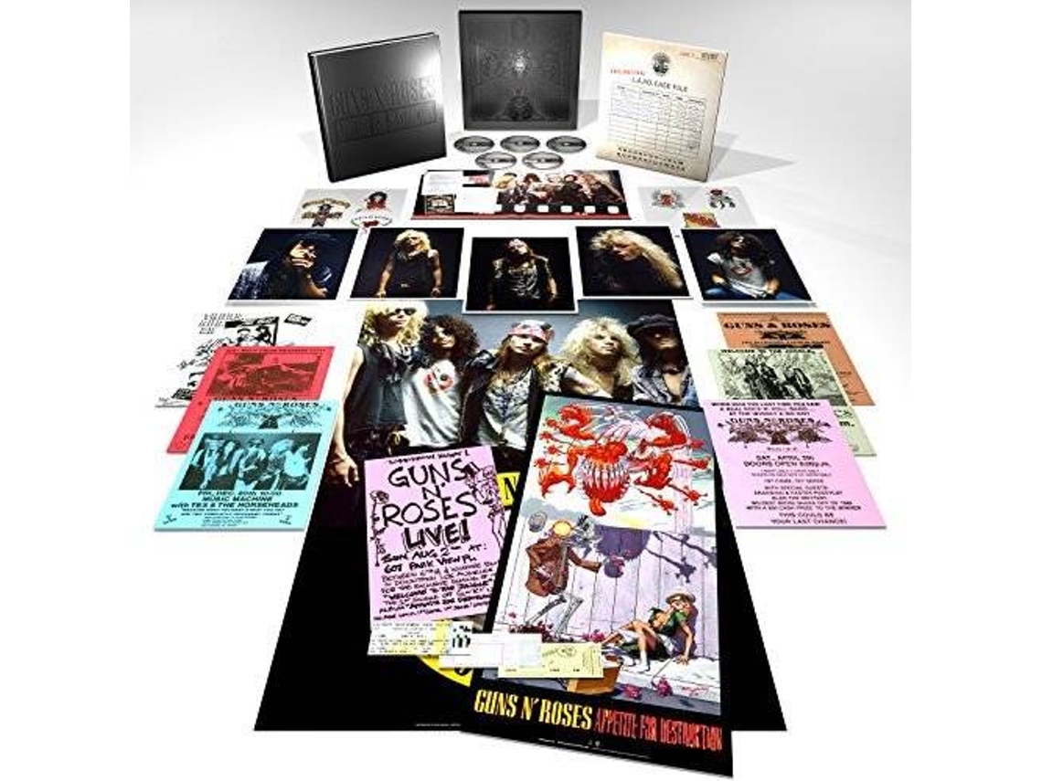 CD+DVD Guns n' Roses - Appetite For Destruction (Edição deluxe remasterizada)